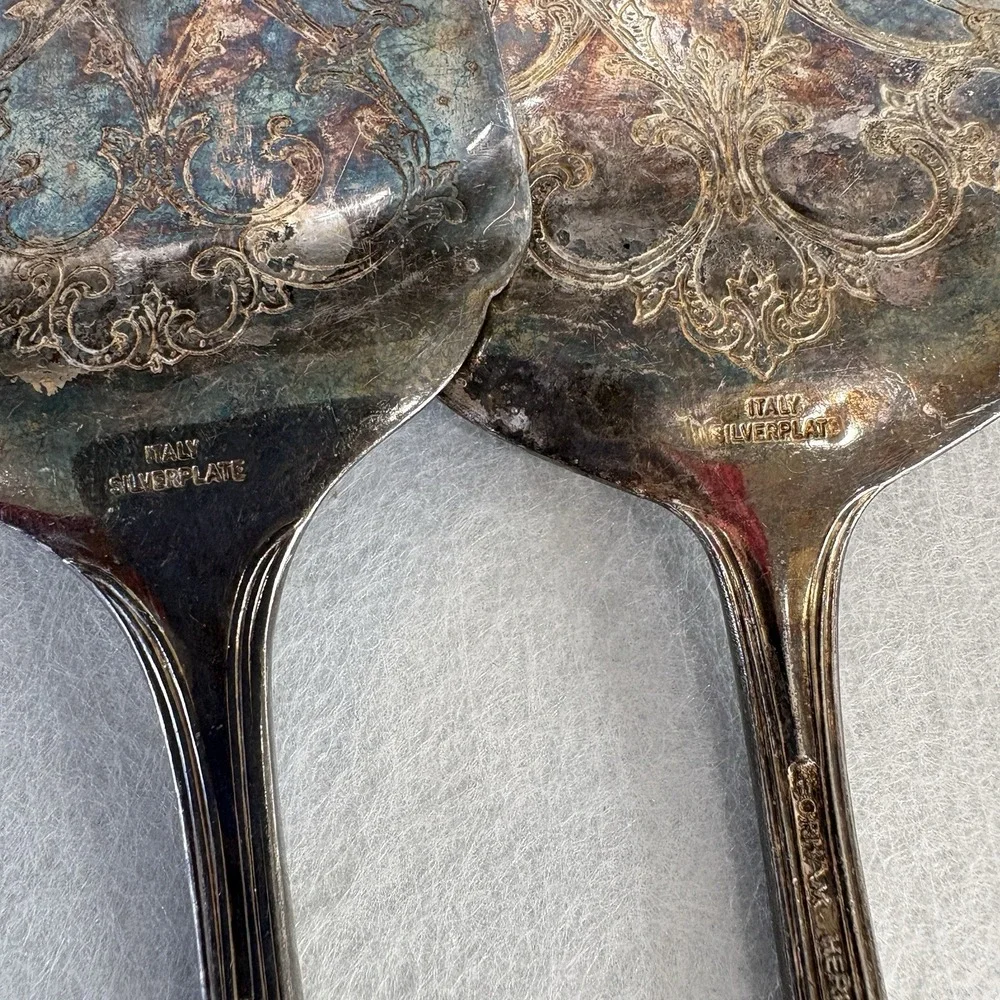 Vintage Gorham Heritage Silverplate Cake & Pie Servers Spatula 11.5